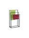 Relaxdays 82,5x46cm Inox Graue Badezimmerhaken & -halter