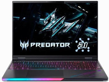 Acer Predator Helios 16 AI PH16 -73-99HD 16" OLED QHD+ 240Hz (Ultra 9-275HX/64GB/2TB SSD/GeForce RTX 5090/W11 Home) Abyssal Black (US Keyboard)