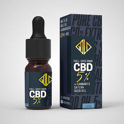 GoldTouch Nutrition Hanföl in Drops 2,25mg mit 5% CBD & mit 5% CBG 10ml
