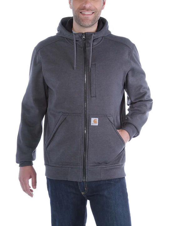 Carhartt Wind Fighter Ζακέτα με Κουκούλα Γκρι