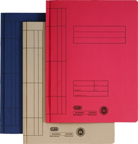 Elba Cardboard Folder Rail Elba Orange