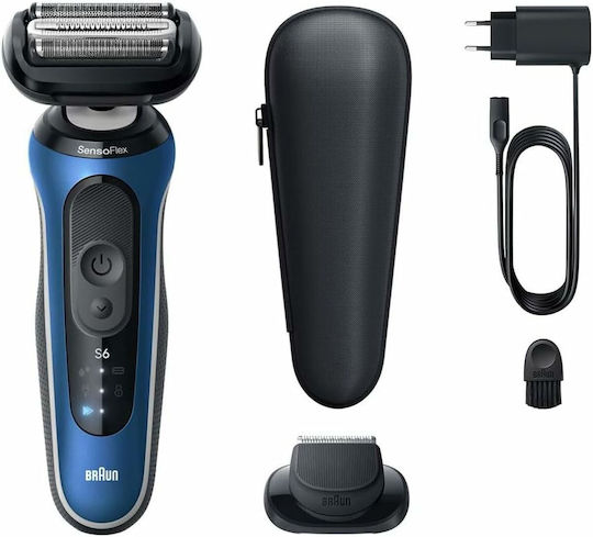 Braun 62-B1200S Ξυριστική Μηχανή Προσώπου Επαναφορτιζόμενη / Με Καλώδιο