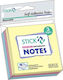 Hopax Notițe Autocolante 76 X 76 Mm Set 3 X 50 Foi Stick'n 3 Culori Pastelate