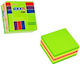 Hopax Cub Notițe Autocolante 51 X 51 Mm 250 Foi Stick'n Neon Pastel Asortate