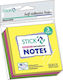 Hopax Notițe Autocolante 76 X 76 Mm Set 3 X 50 Foi Stick'n 3 Culori Fluorescente