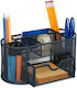 Organizator De Birou 9 Compartimente Relaxdays Metal Negru Aproximativ 10,5 X 22 X 11 Cm