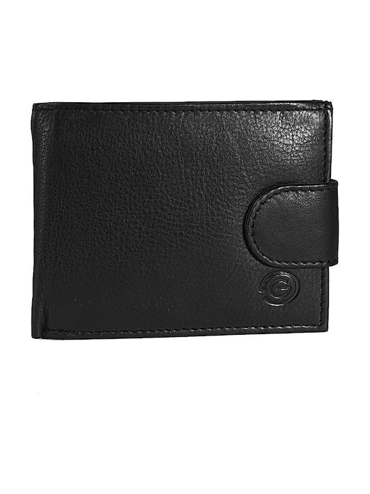 Ginis Ginis Herrenbrieftasche mit RFID Schwarz