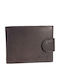 Herrenbrieftasche aus Leder mit RFID Braun Braun 8