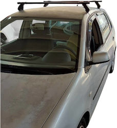 Hermes Autodachträger Kit mit Dachträgerfüßen Vw Polo 2002-2009 3d/5d 2 Stücke