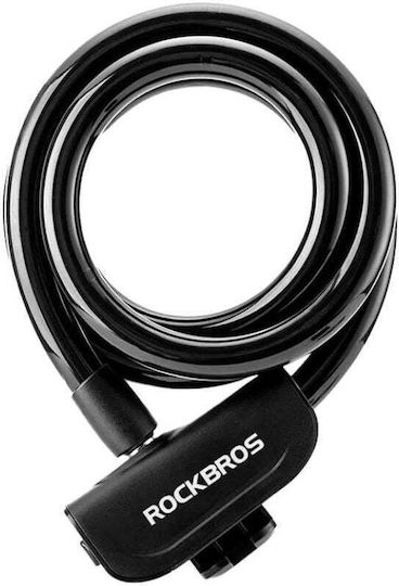 Rockbros Bike Lock Rks515-bk 1.1m Black Black