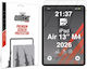 GrizzGlass Tempered Glass (Apple Ipad Air 13 2024 / 13 2025 / 13 2026)