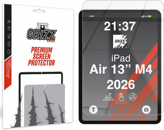 GrizzGlass Tempered Glass (Apple Ipad Air 13 2024 / 13 2025 / 13 2026)