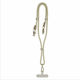 Crossbody Mobile Phone Cord Built-In 4 in 1 Charging Cable Gold