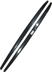 Πλαινά Μαρσπιέ Seat Leon Mk3 2012-2019 & Universal Μασπιέ Γυαλιστερό Μαύρο Abs Πλαστικό 2 Τεμάχια