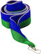 Ribbon 22 Mm Blue Green Green