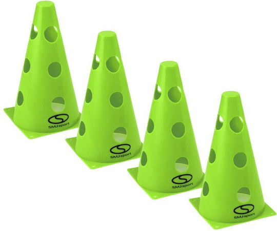Satz 4 Trainingskegel 23 Cm Grüne Pt4-12wh-g Grüne