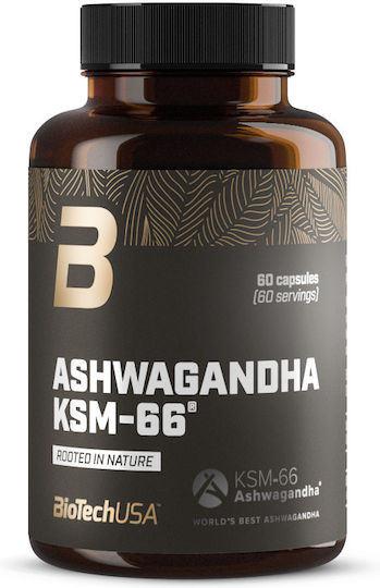 Biotech USA KSM-66® Ashwagandha 60 κάψουλες