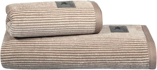 Greenwich Polo Club Face Towel Loft 4140 50x90cm Beige Weight 550gr/m²