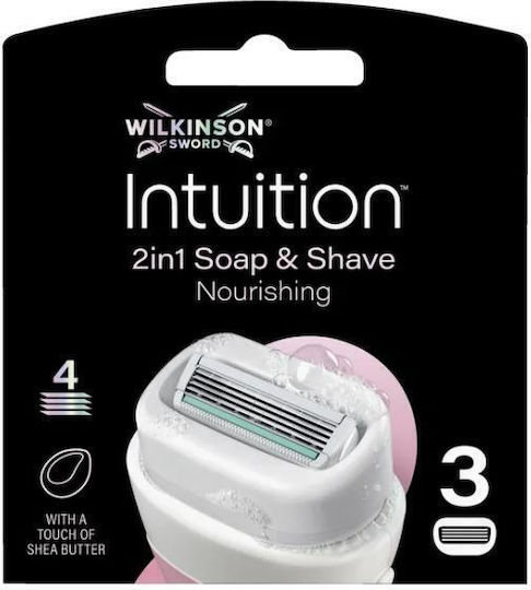 Wilkinson Sword Intuition Capete de Înlocuire 3 Bucăți