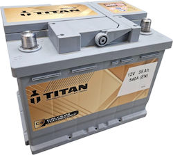 Titan Μπαταρία Αυτοκινήτου με Χωρητικότητα 55Ah και CCA 540A Titan Μπαταρία Αυτοκινήτου με Χωρητικότητα 55Ah και CCA 540A