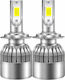 Led Autolampen Scheinwerfer H7 36w 3800lm 12v-24v Ip65 Set 2 Menge – Kaltes Weiß Licht
