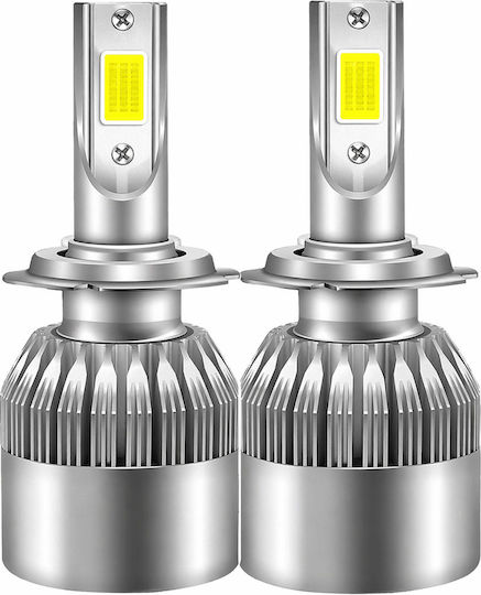 Led Autolampen Scheinwerfer H7 36w 3800lm 12v-24v Ip65 Set 2 Menge – Kaltes Weiß Licht