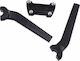 Thrashin Supply Co Монтиране На Волана 25,4мм +24см Tsc-9525-1 Harley Davidson Flhrci 1450 Efi 02-06 Harley Davidson Flhtcui 1450 Efi 03-06 1бр Черен