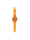Excellent Houseware Orange Wall Clock