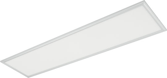 Elmark Правоъгълен LED Панел 40W с Неутрално Бяло Осветление 4000K 119.5x29.5см