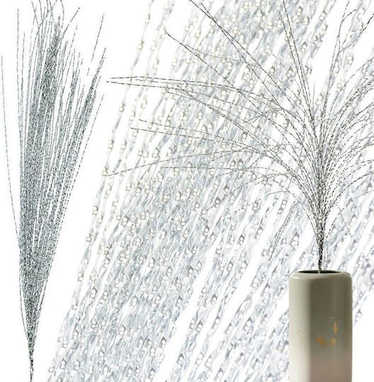 Decorative Spring 117cm Silver Gray Silver
