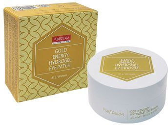 Hydrogel Eye Patches Nano-gold Purederm Gold Energy Hydrogel 60 Pcs