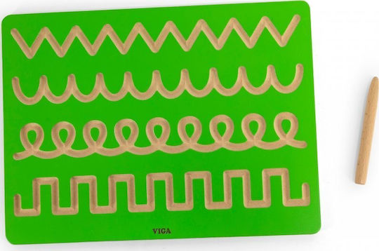 Viga Toys Board Εκπαιδευτικό Παιχνίδι από Ξύλο για 3+ Ετών