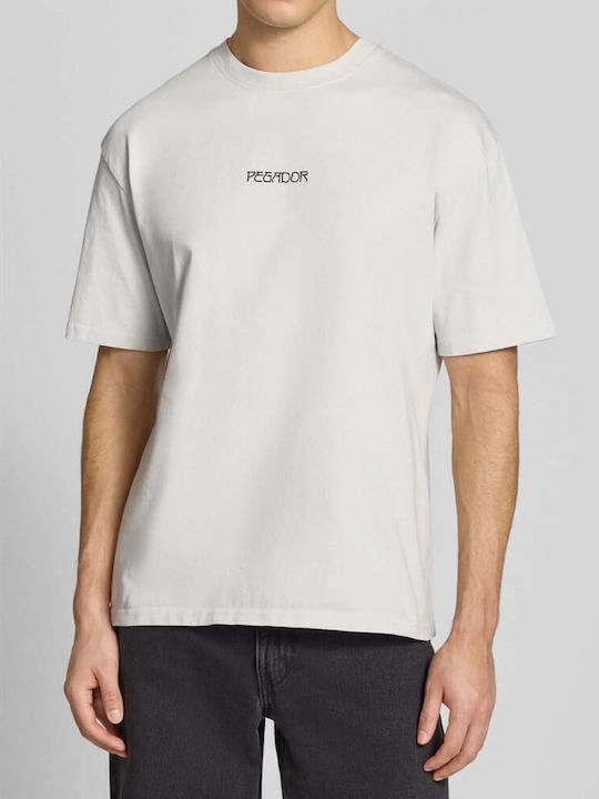 Pegador Kurzarm T-Shirt Waschgrau