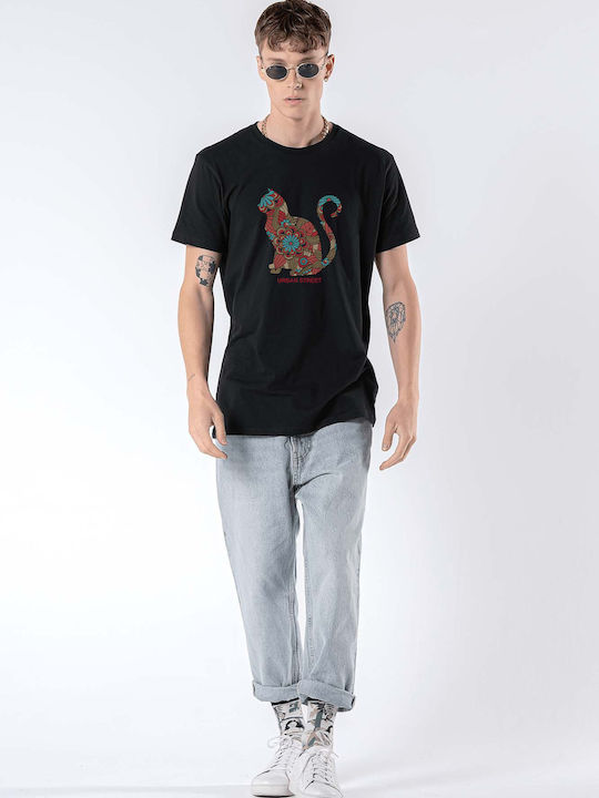 T-shirt Μαύρο