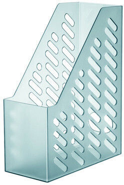 Han Vertical Plastic Stand Catalogs Han Brilliant Xxl Transparent Gray