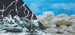 Hagen Zolux Double-sided Aquarium Background Roots Stones 50 X 80 Cm