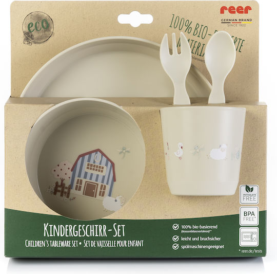 Reer Set De Masă Din Plastic 5 Piese