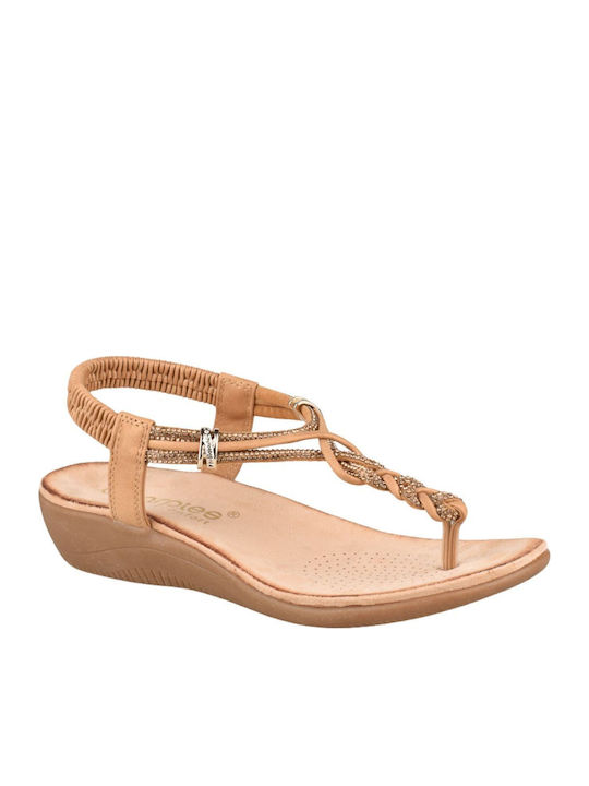 Amarpies Women's Anatomic Sandals Tabac Brown