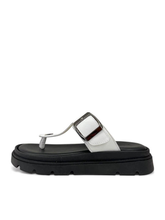 Stathatos shoes Γυναικεία Σανδάλια Λευκά