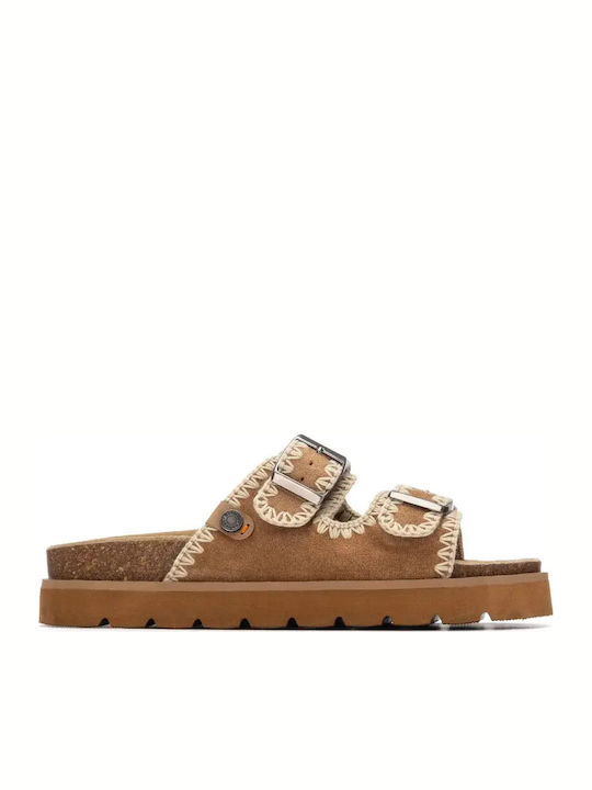 Xti Women's Flat Sandals Brown