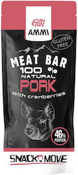 Ammi Pork Meat Bar With Cranberries Μπάρα Δημητριακών 40gr Ammi Pork Meat Bar With Cranberries Μπάρα Δημητριακών 40gr