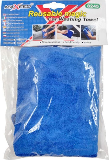 Tpster Pânză din Microfibră de Curățare pentru Caroseria Mașinii Albastră 44x34cm