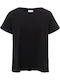 Damen T-Shirt Schwarz