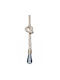 Stewehome Ceiling Light with Rope Rustic Style 2.5 × 100 Cm