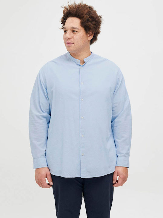 Jack & Jones Μακρυμάνικo Λινό Πουκάμισο σε Στεν...