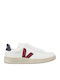 V-12 Damen Sneakers Extra-Weiß-Marsala-Nautico