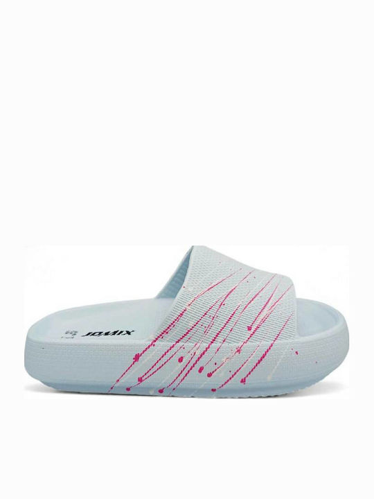 Jomix Flip Flops In Light Blue Colour