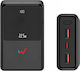 Wonder WX27D Baterie Externă 27000mAh 22.5W cu 2 Porturi de Ieșire USB-A și Port de Ieșire USB-C Livrarea Energiei Negru