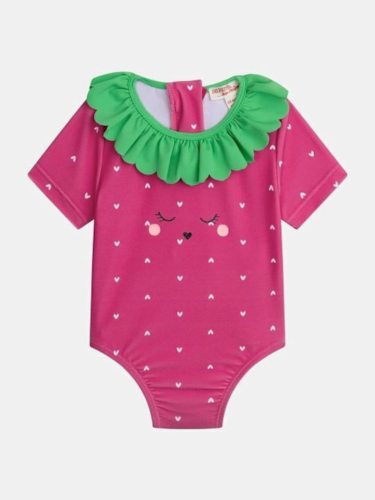 Dpam Kids One-Piece Pink Swimsuit