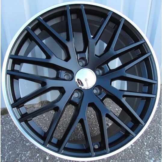 Audi Style 1087 8x18 5x112 Et42 Black Matt Lip